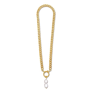 Cassidy Chunky Pearl Necklace