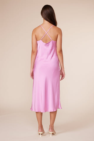 Maya Slip Dress - Pink
